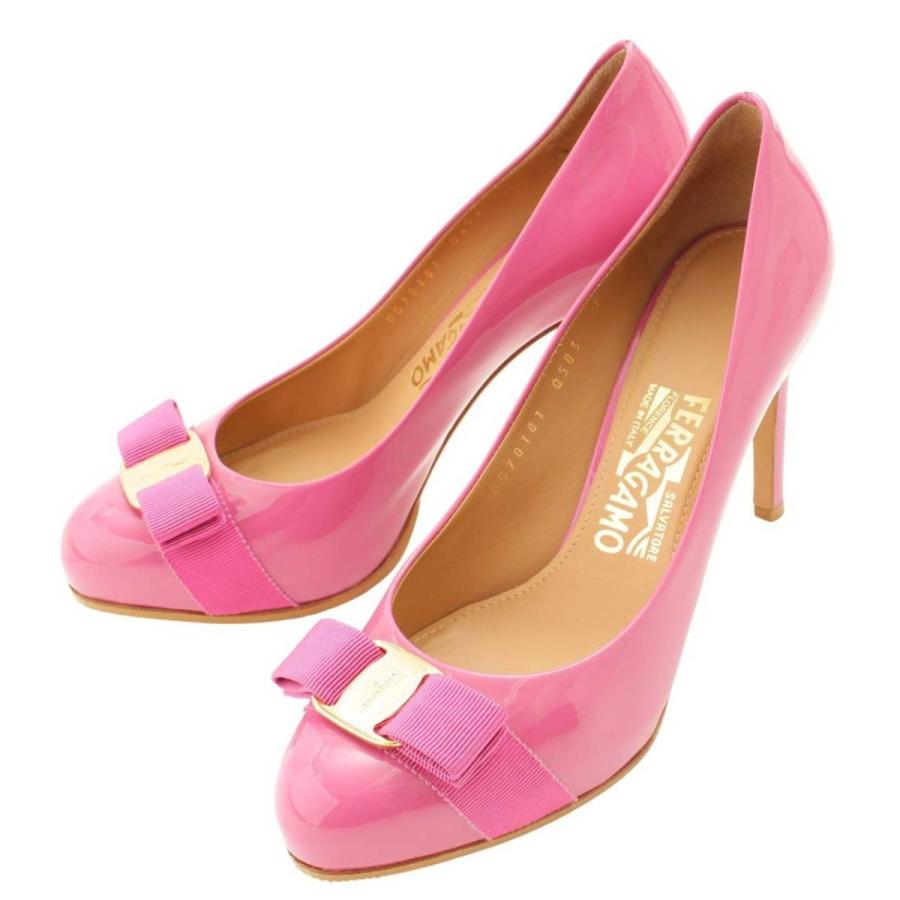 サルバトーレフェラガモ】Salvatore Ferragamo PIMPA リボン ヴァラ