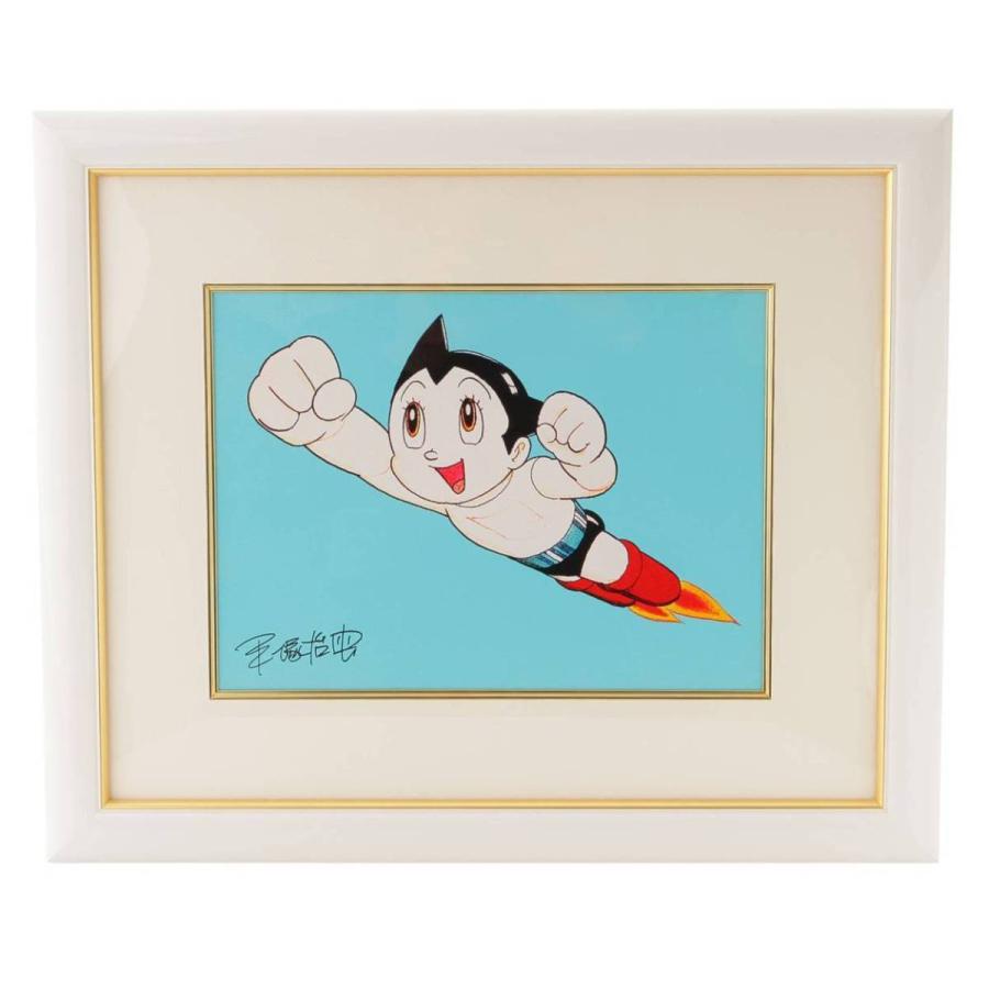 ソノタ 手塚治虫 鉄腕アトム 十万馬力 青 絵画 0枚限定 手塚プロ公式作品保証書付き 未使用 中古 日本画 美術 工芸品 正規品保証 絵画 Www Retro Jp