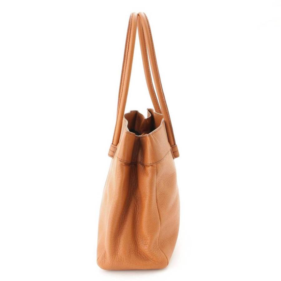 TOD'S 【トッズ】Tods レザー トートバッグ キャメル 【中古 TOD'S 【トッズ】Tods レザー トートバッグ キャメル 【中古