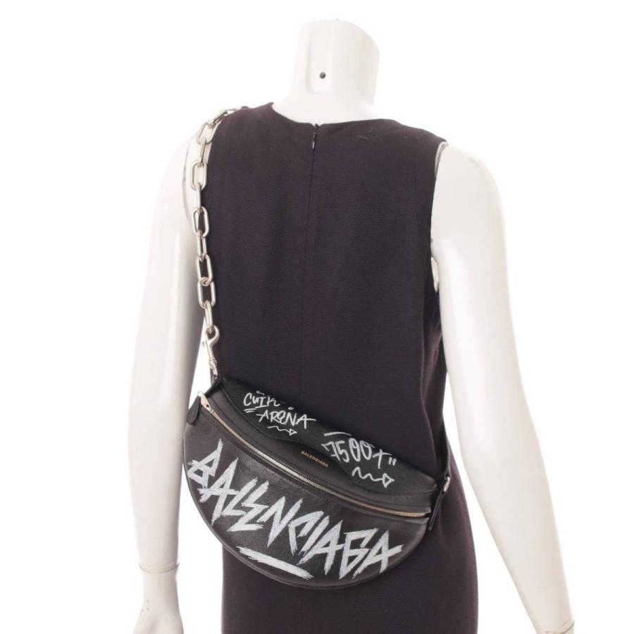 バレンシアガ】Balenciaga グラフィティ ボディバッグ 518163 