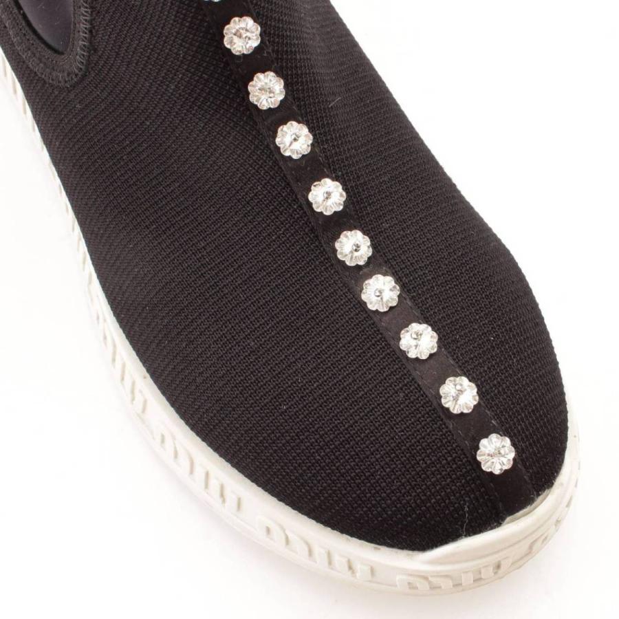 miu 【ミュウミュウ】Miu Miu ソックススニーカー サイドゴアシューズ  