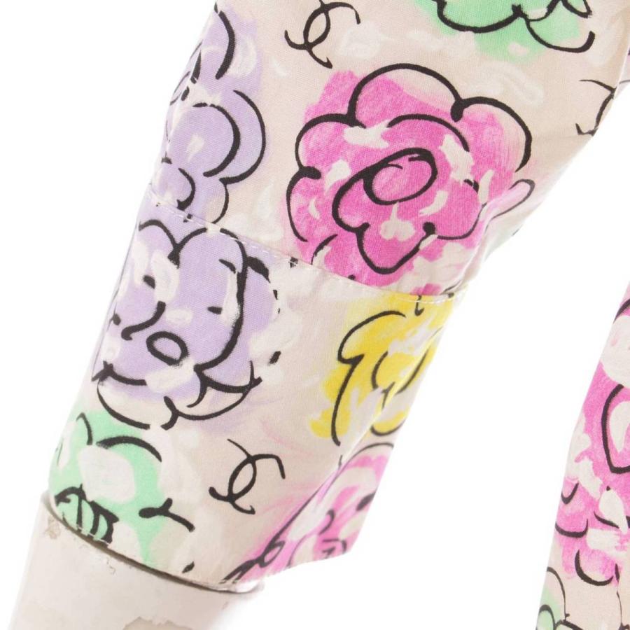 CHANEL 【シャネル】Chanel 98S カメリア シャツ ブラウス 花柄 P11285 