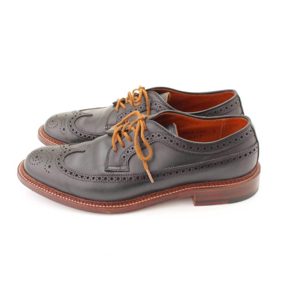 オールデン】Alden SHIPS別注 ウイングチップ 外羽根 レザーシューズ