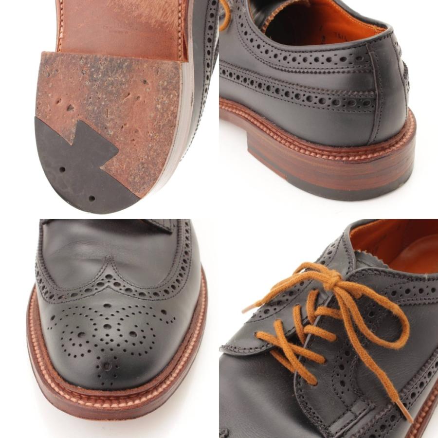 保証 ALDEN SHIPS別注 ウイングチップ 外羽根 レザーシューズ N6517