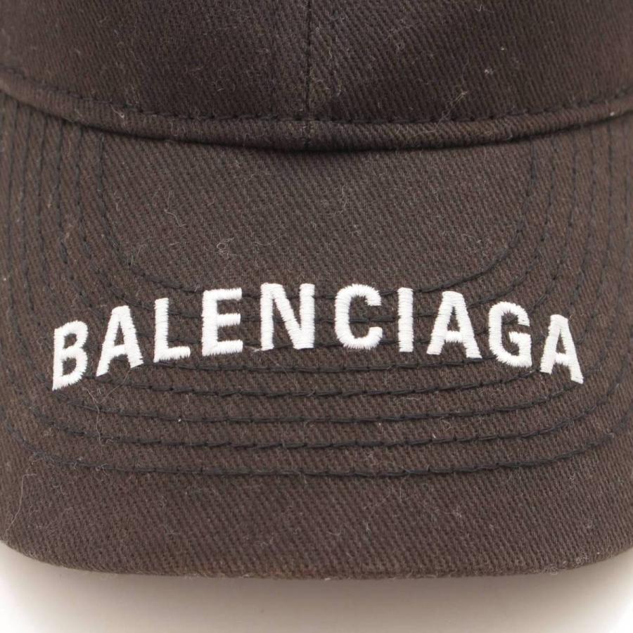 【バレンシアガ】Balenciaga　ロゴ ベースボール キャップ 531588 ブラック L 59 【中古】【正規品保証】115609｜retrojp｜05