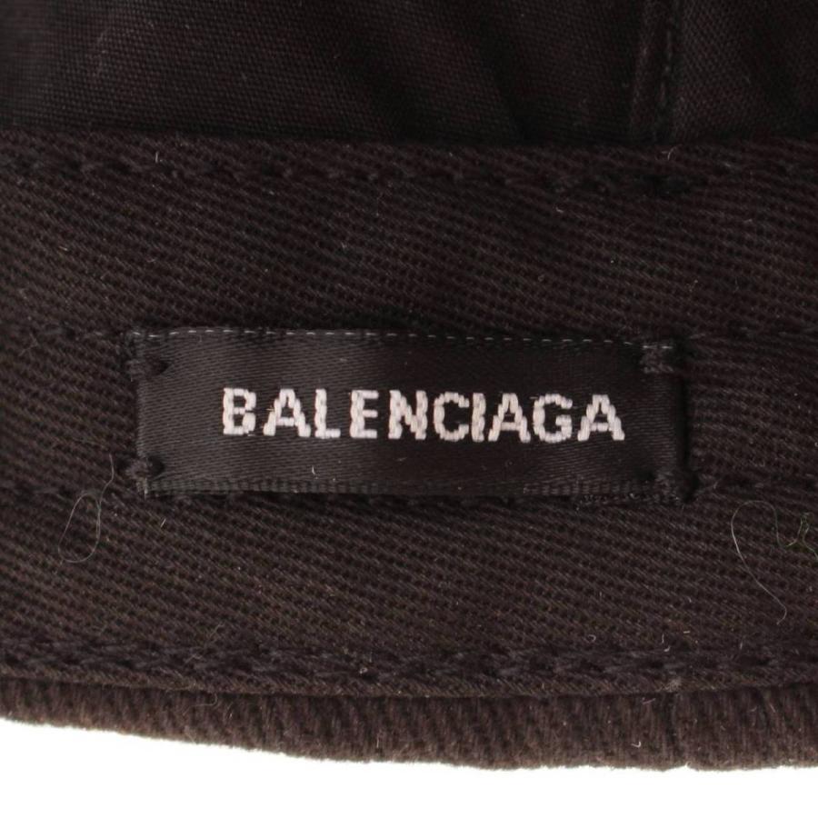 【バレンシアガ】Balenciaga　ロゴ ベースボール キャップ 531588 ブラック L 59 【中古】【正規品保証】115609｜retrojp｜09