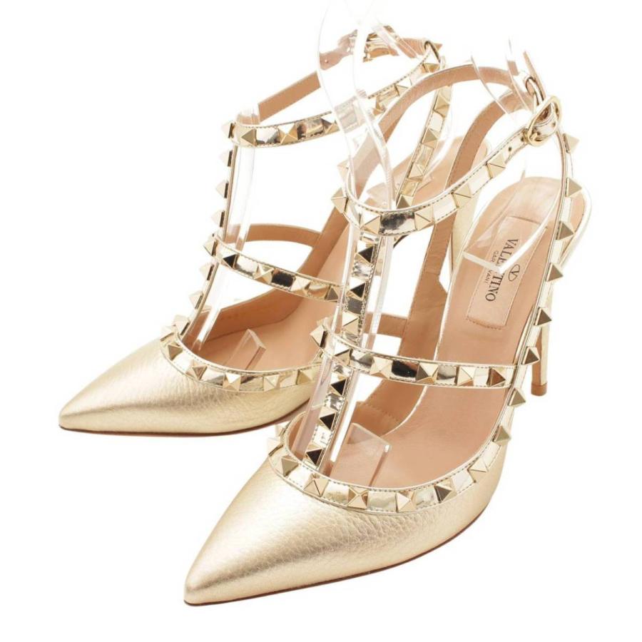 VALENTINO 【ヴァレンティノ】Valentino ロックスタッズ ポインテッド 