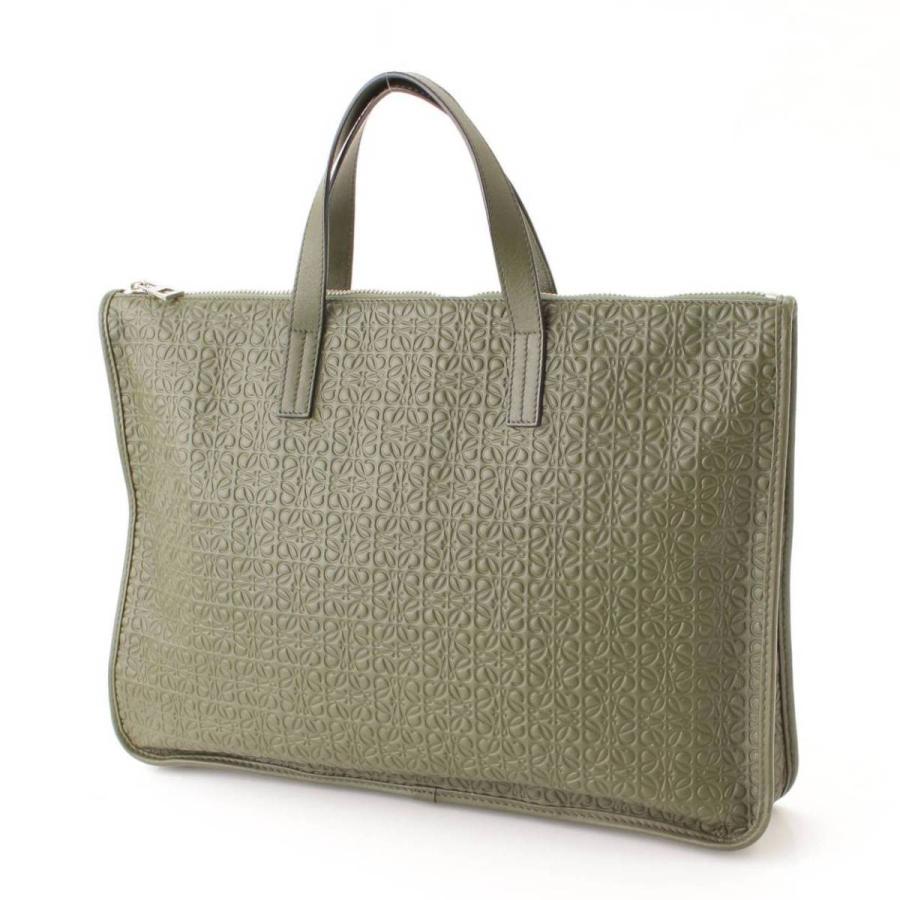 ロエベ】Loewe ゴヤ リピート アナグラム レザー ブリーフケース