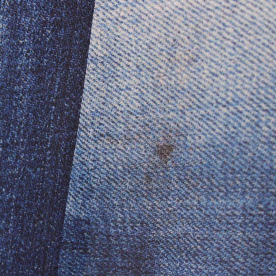 ジュンヤ ワタナベ】Junya Watanabe パール装飾 デニム転写プリント