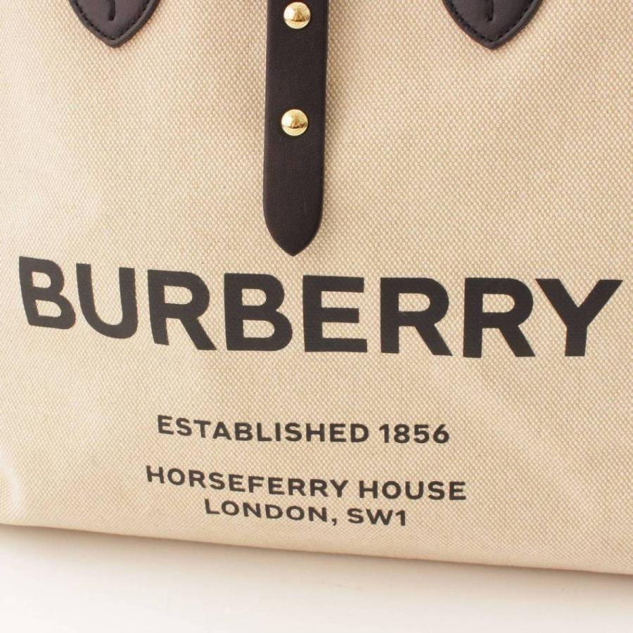 BURBERRY 【バーバリー】Burberry ロゴ キャンバス トートバッグ  