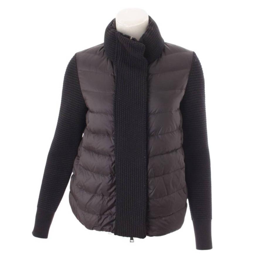 MONCLER 【モンクレール】Moncler ダウン ニット切替 カーディガン 