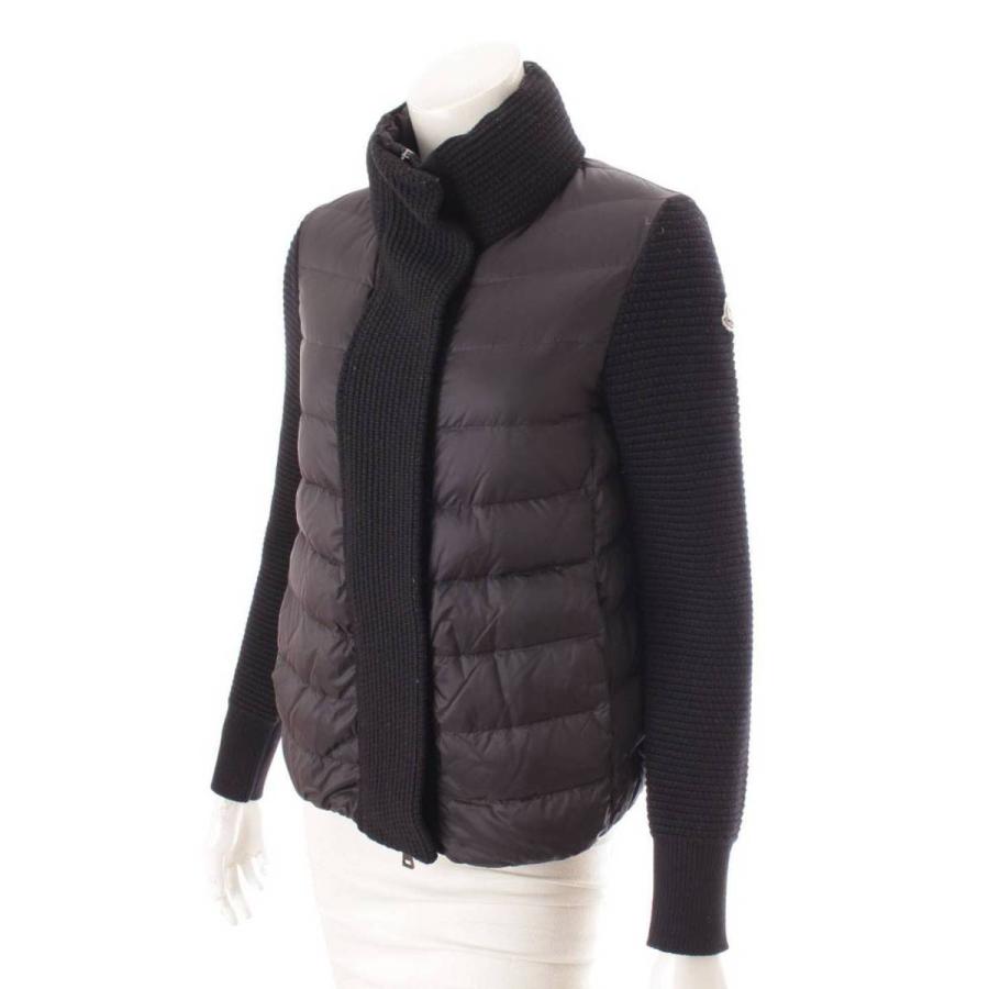 MONCLER 【モンクレール】Moncler ダウン ニット切替 カーディガン 