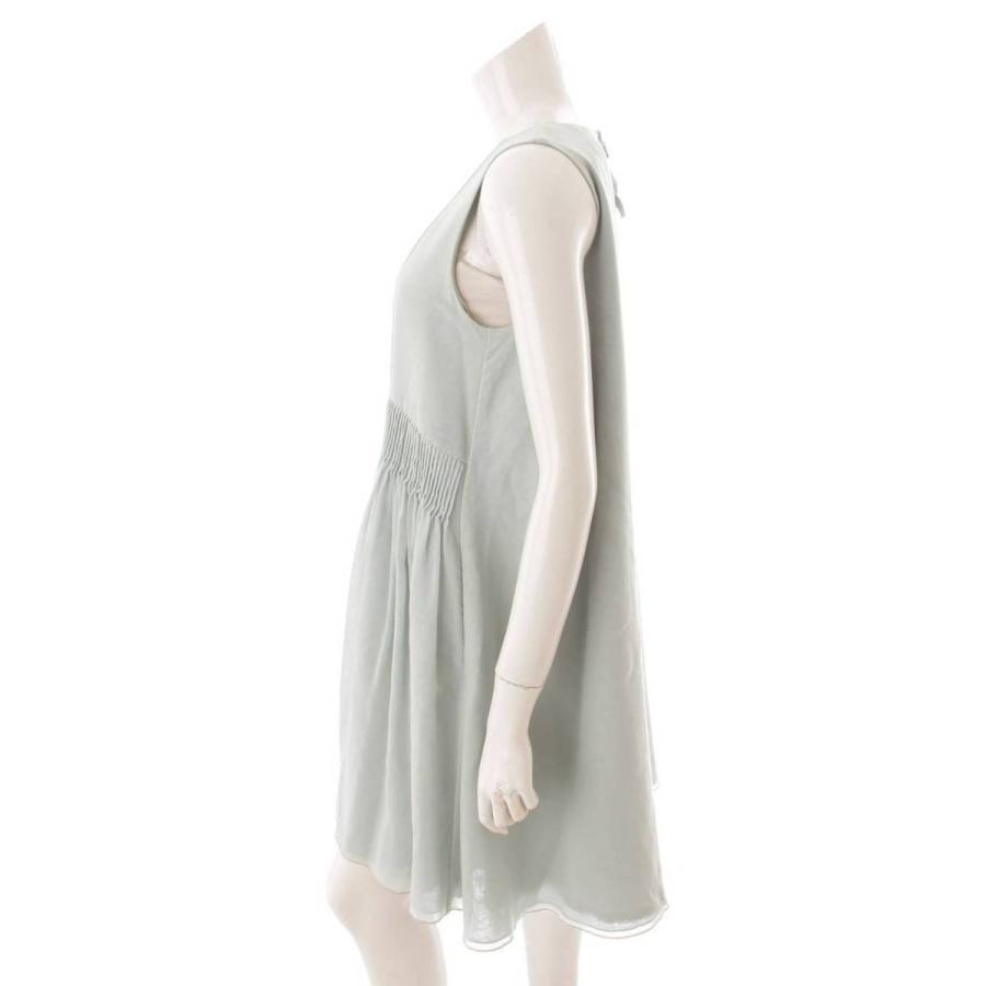 フォクシー Foxey ノースリーブ ワンピース グリーン 40 中古 正規品保証 1132 1132 Www Retro Jp 通販 Yahoo ショッピング