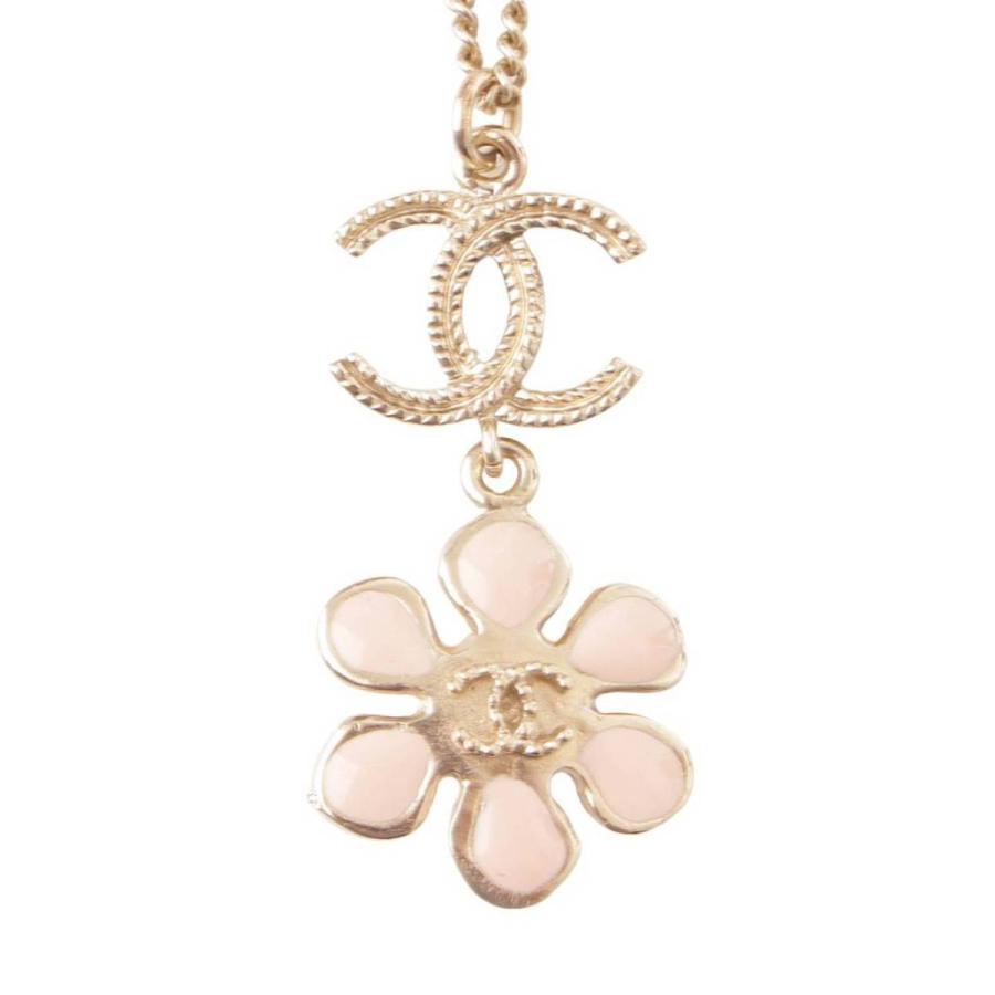 CHANEL 【シャネル】Chanel フラワーリバーシブルネックレス ココ 
