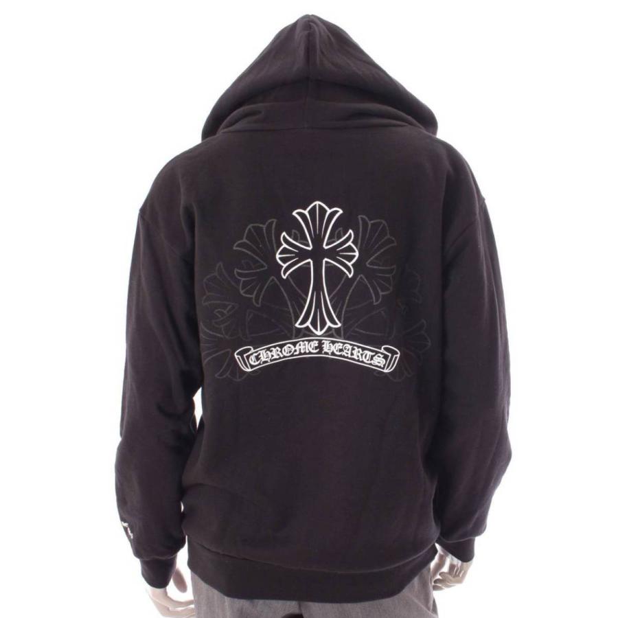 クロムハーツChrome Hearts裏起毛パーカー