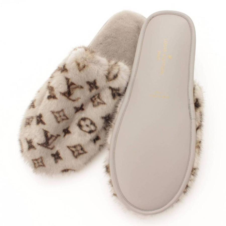 LOUIS VUITTON ルイ ローズクレール ルームシューズ スリッパ ミンク