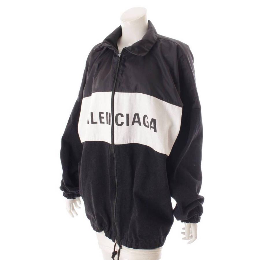 BALENCIAGA 【バレンシアガ】Balenciaga 19AW デニム切り替え ロゴ 