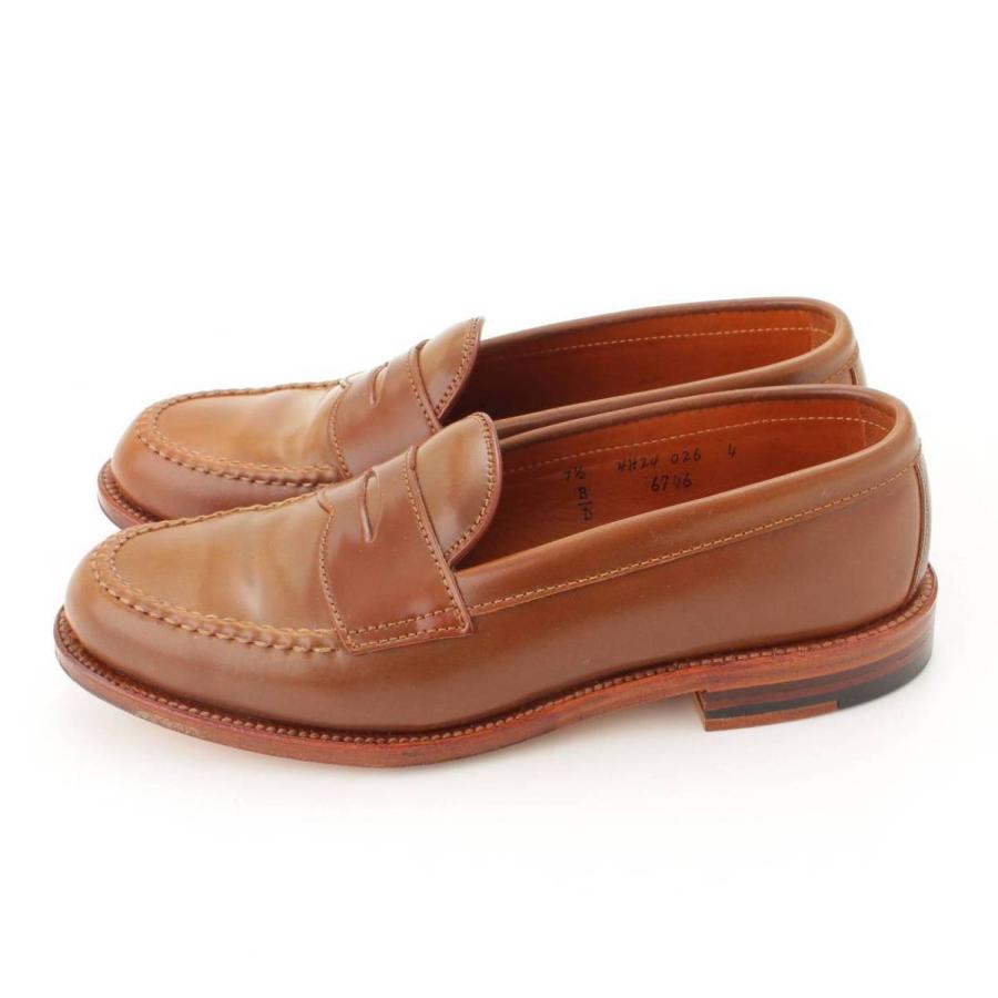 ALDEN 【オールデン】Alden レザー ペニーローファー ウイスキーコード  
