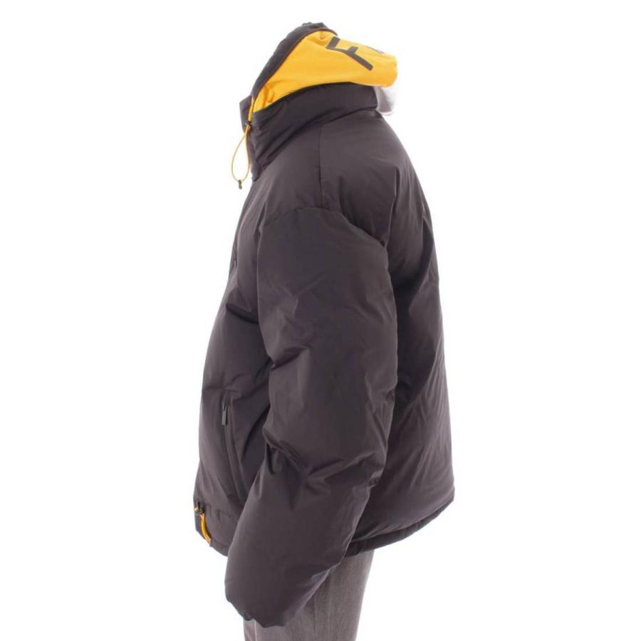 FENDI フード付きジャケット ブラック/イエロー