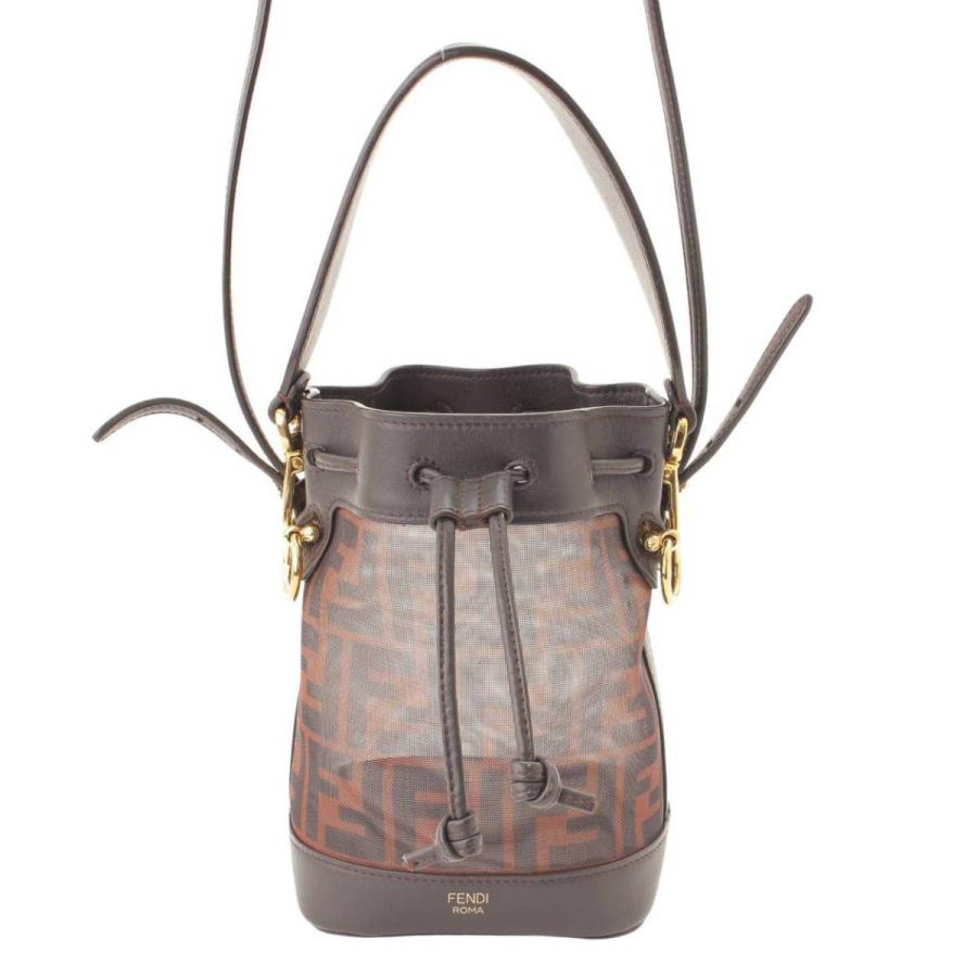 フェンディ】Fendi モン トレゾール ミニ テクニカルメッシュ 2way  