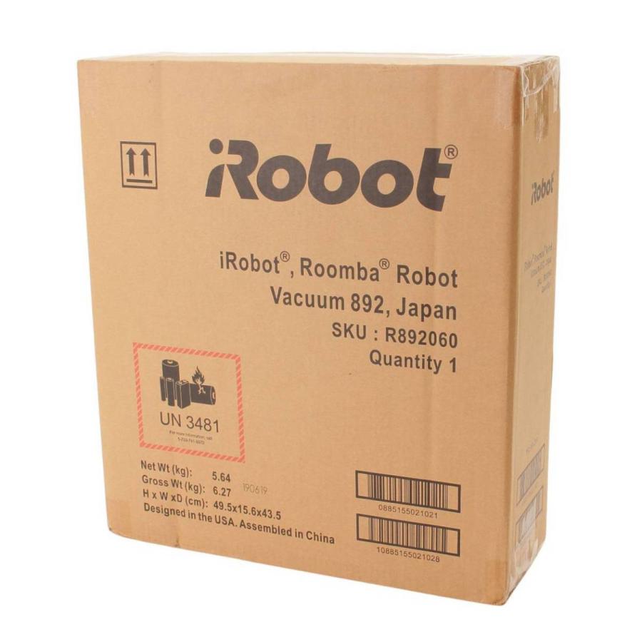 【値下げ】iRobot Roomba ロボット掃除機 R892060 ルンバ iRobot ルンバ892 R892060 ロボット掃除機 : リファン
