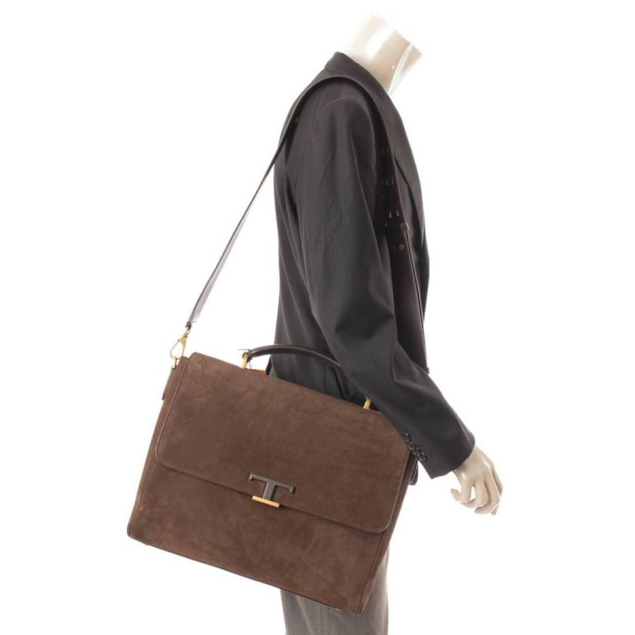 トッズ Tタイムレス ビジネスバッグ ブリーフケース ハンドバッグ 鞄