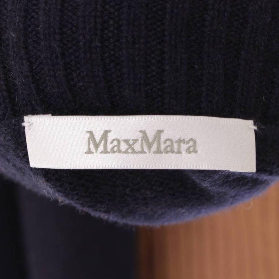 マックス マーラ】Max mara ハイネック ボーダー ニットワンピース 