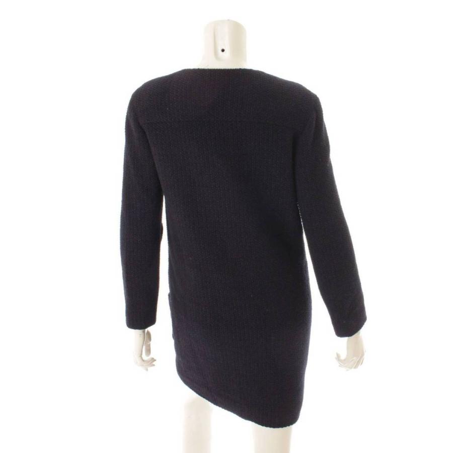 Chanel 21SS 21P コットン ツイード チェーン ワンピース P70096  