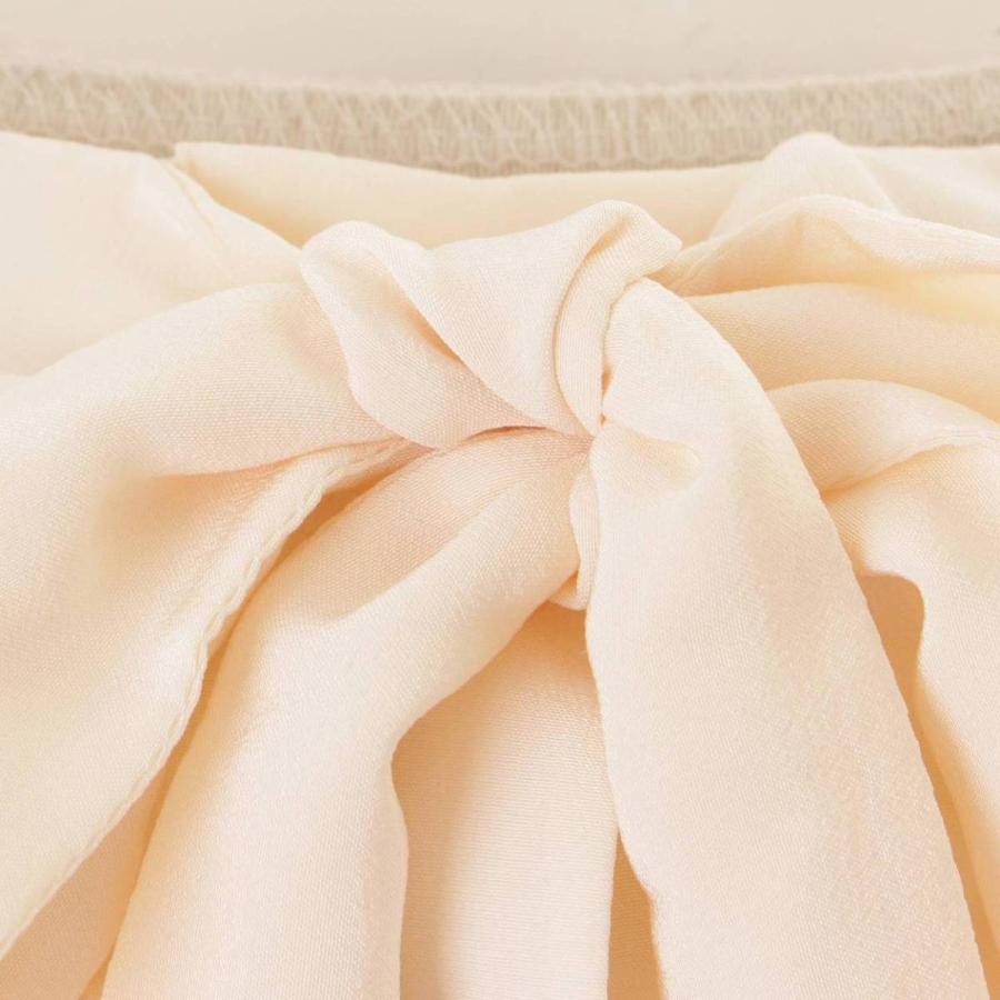 CHANEL 【シャネル】Chanel シルク パール リボン ワンピース  