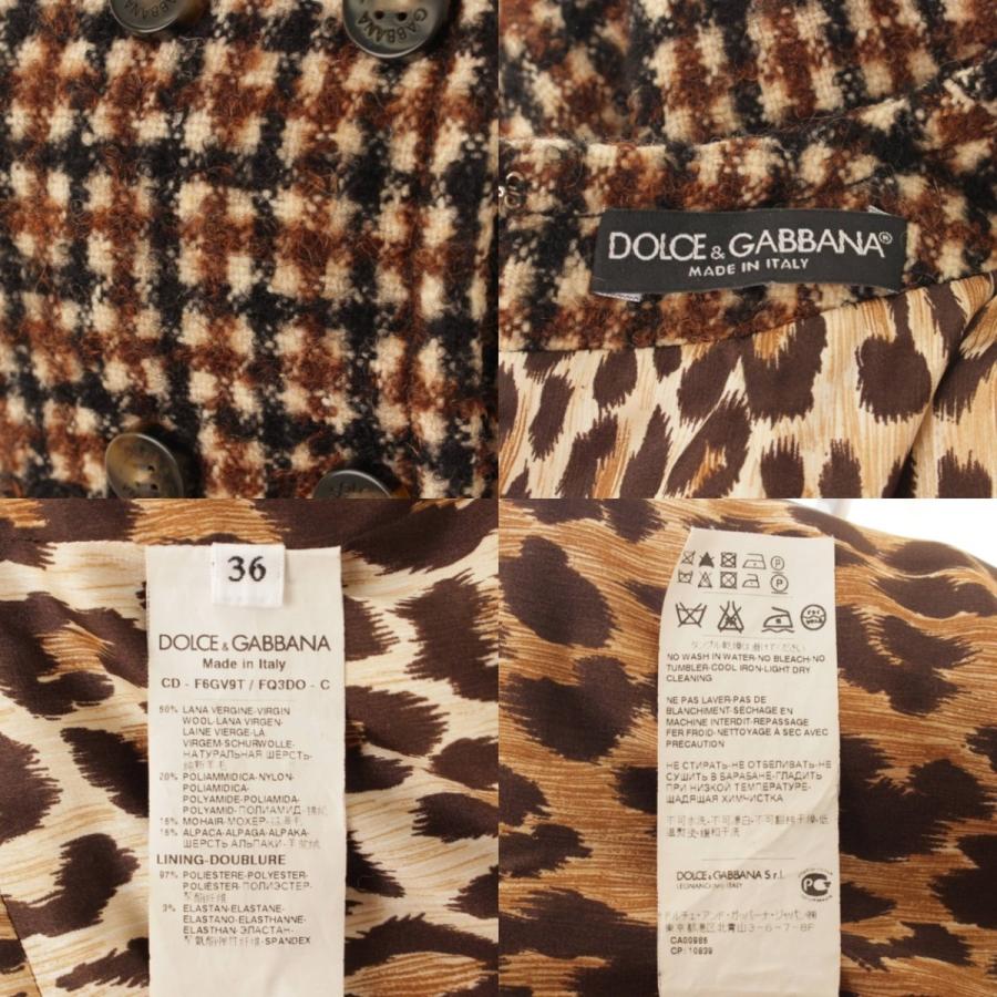 DOLCE&GABBANA BEAUTY Dolce&Gabbana ツイード チェック柄  