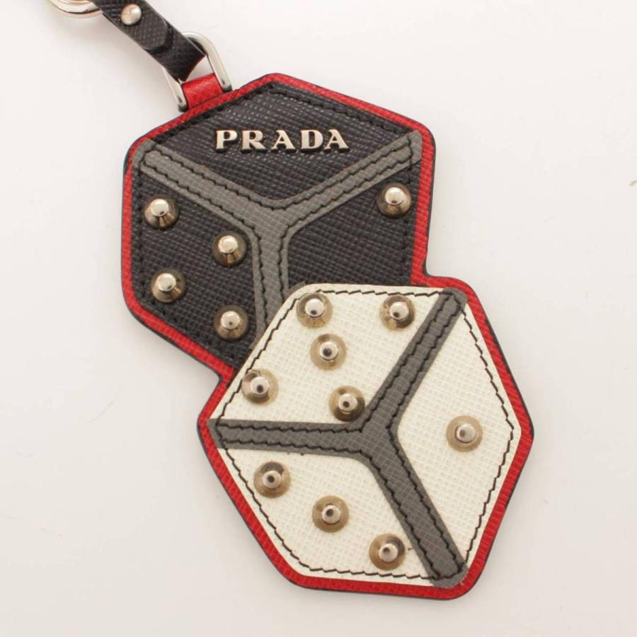 PRADA 【プラダ】Prada サフィアーノ スタッズ サイコロ PRADA 【プラダ】Prada サフィアーノ スタッズ サイコロ