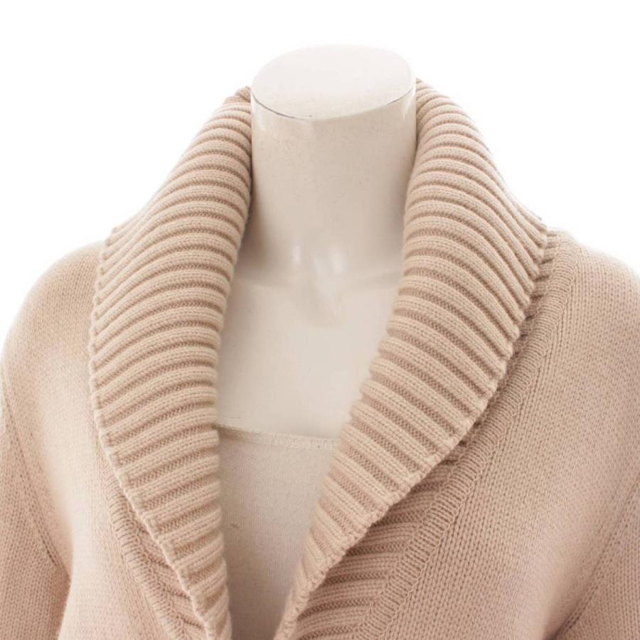 フォクシー】Foxey カシミヤ ロングカーディガン ジャケット パール  