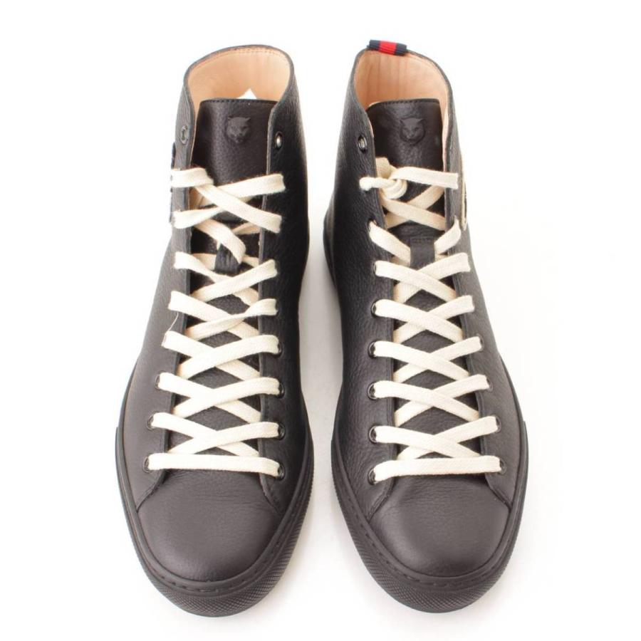 GUCCI Gucci 17-18SS UFO アングリーキャット レザー ハイカット  