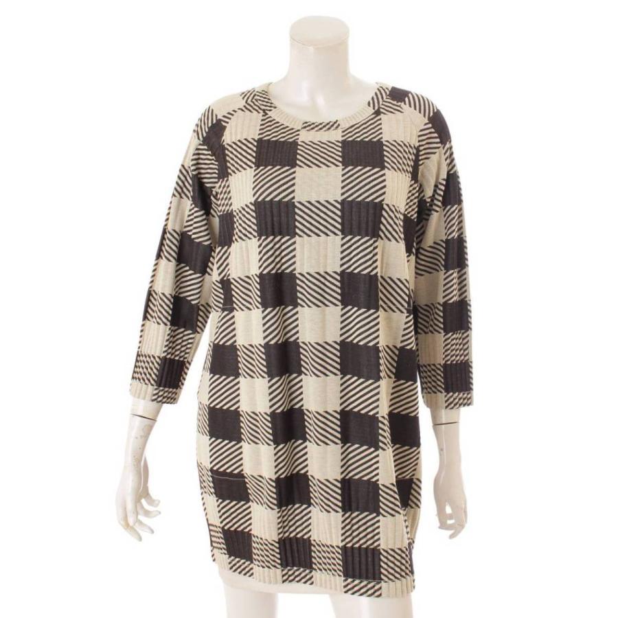 イッセイミヤケ Issey Miyake プリーツプリーズ チェック ワンピース ベージュ 3 中古 正規品保証 Www Retro Jp 通販 Yahoo ショッピング