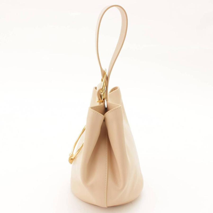 ADEAM 【アディアム】ADEAM レザー ダイヤフープモチーフ ハンドバッグ  