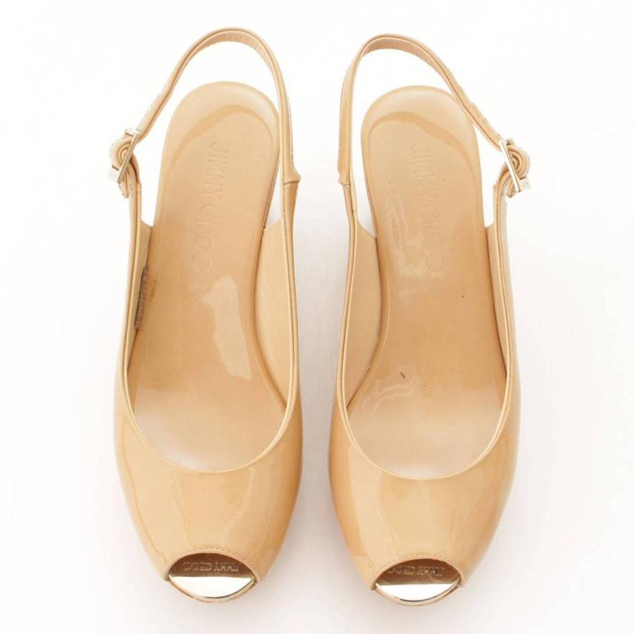 JIMMY CHOO 【ジミーチュウ】Jimmy Choo エナメル オープントゥ 