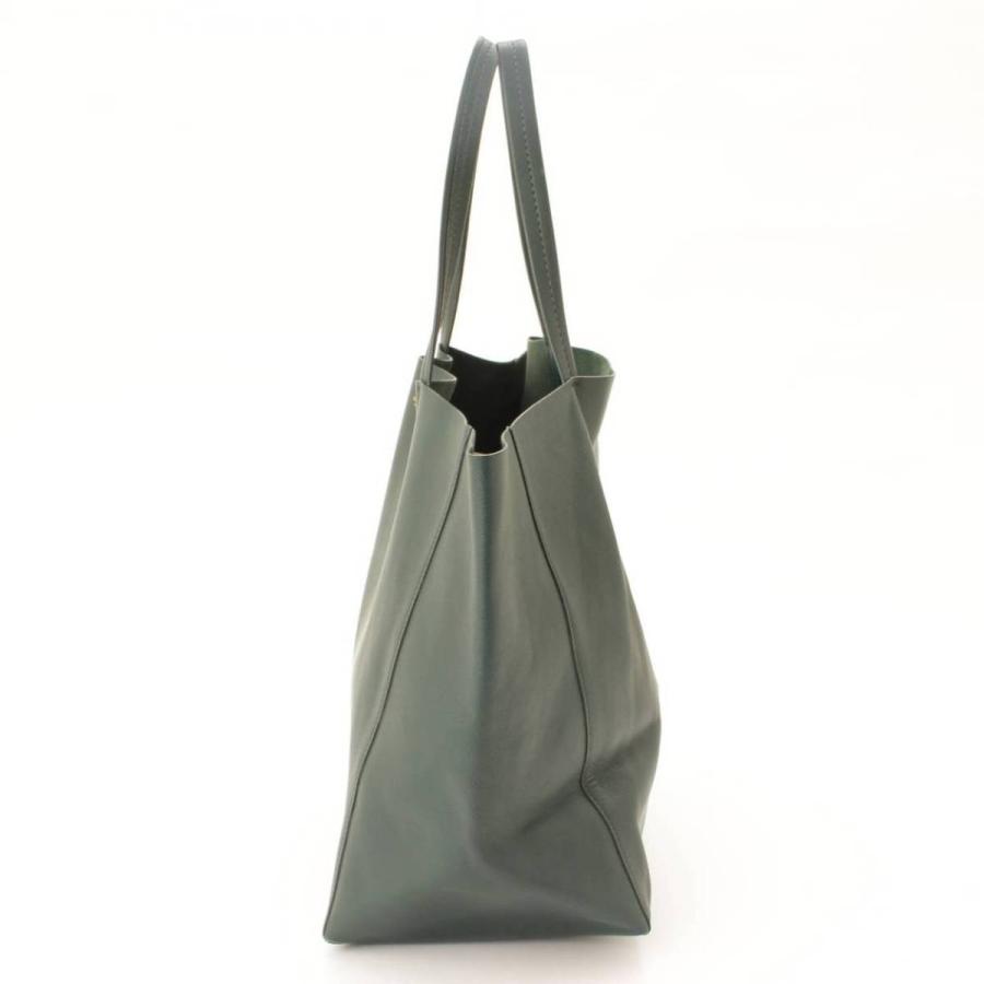 CELINE 【セリーヌ】Celine ホリゾンタルカバ レザー トートバッグ 