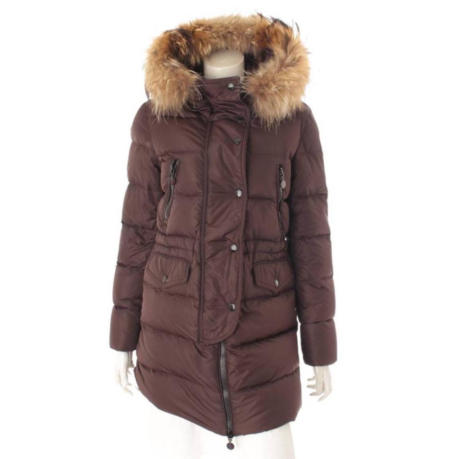 モンクレール】Moncler FRAGON ラクーンファー付 ダウンコート 49937  