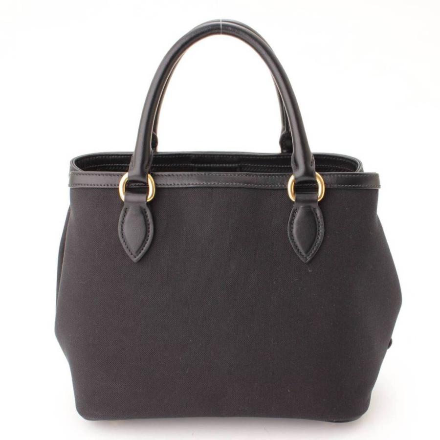 PRADA 【プラダ】Prada キャンバス リボン ロゴジャガード 2WAY 