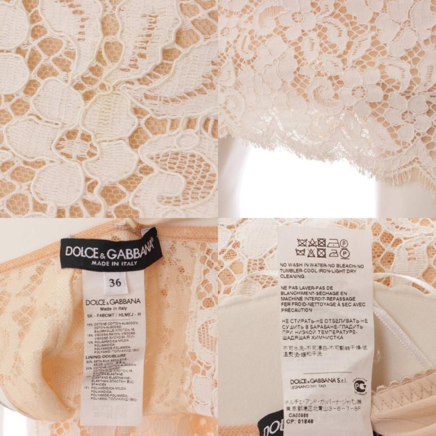 ドルチェアンドガッバーナ】Dolce&Gabbana コットン レース タイト