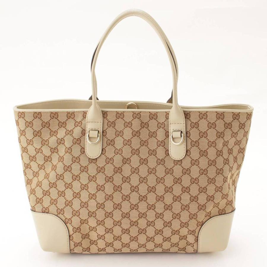 GUCCI 【グッチ】Gucci GGキャンバス ハートビット トートバッグ 