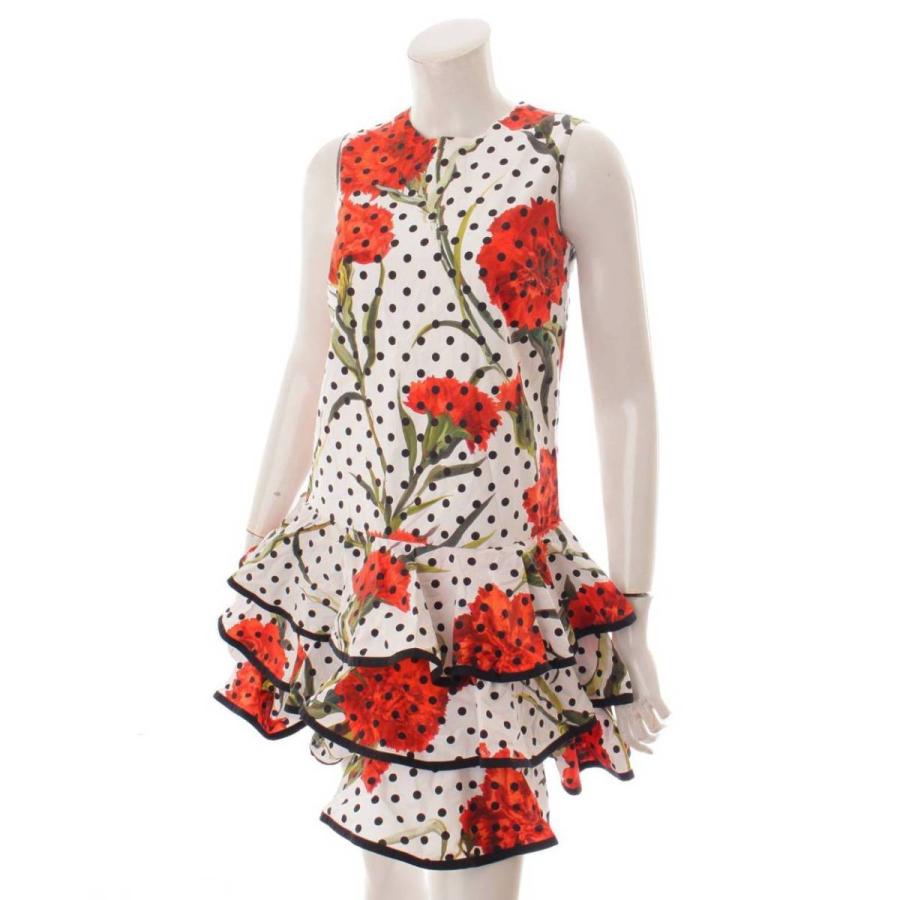 ♡ドルチェ&ガッバーナ　水玉模様 フリル袖 ワンピース♡ ♡ドルチェ&ガッバーナ 水玉模様 フリル袖 ワンピース♡ - メルカリ