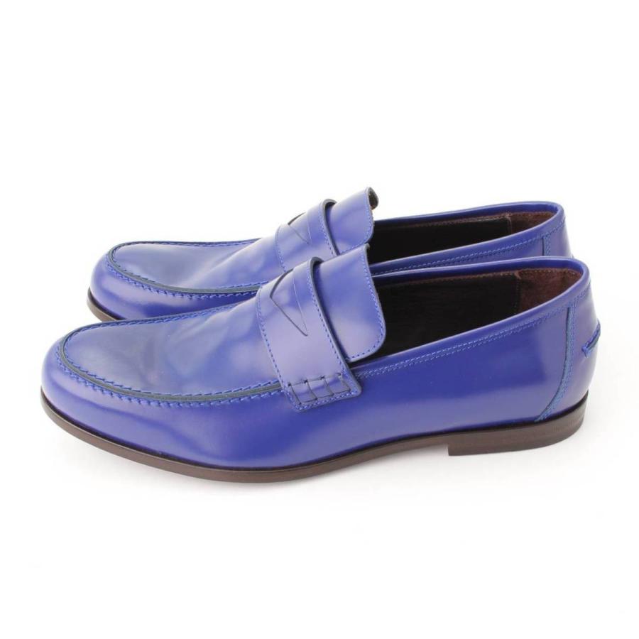 ジミーチュウ】Jimmy Choo 143 Darblay カーフレザー ペニーローファー 