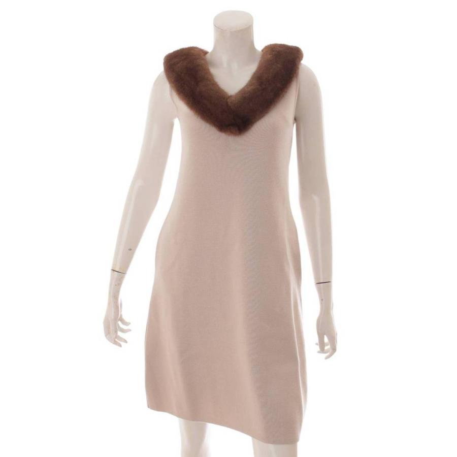 FOXEY ミンク ファー ワンピース 38 フォクシー