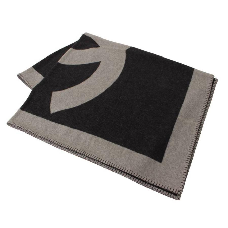 CHANEL 毛布 ブランケット リバーシブル ココマーク