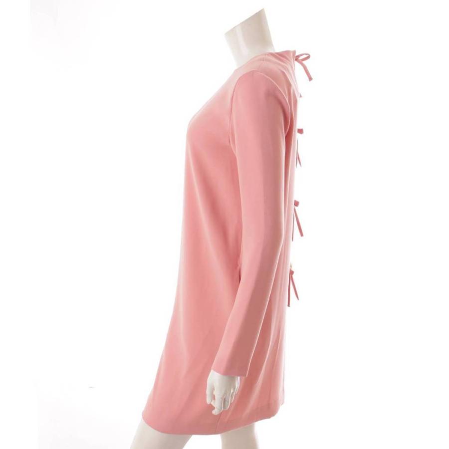 ヨーコチャン】YOKO CHAN 19SS バックリボン ワンピース ドレス ピンク