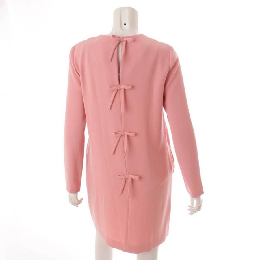 YOKO CHAN バックボウドレスワンピースヨーコチャンリボン