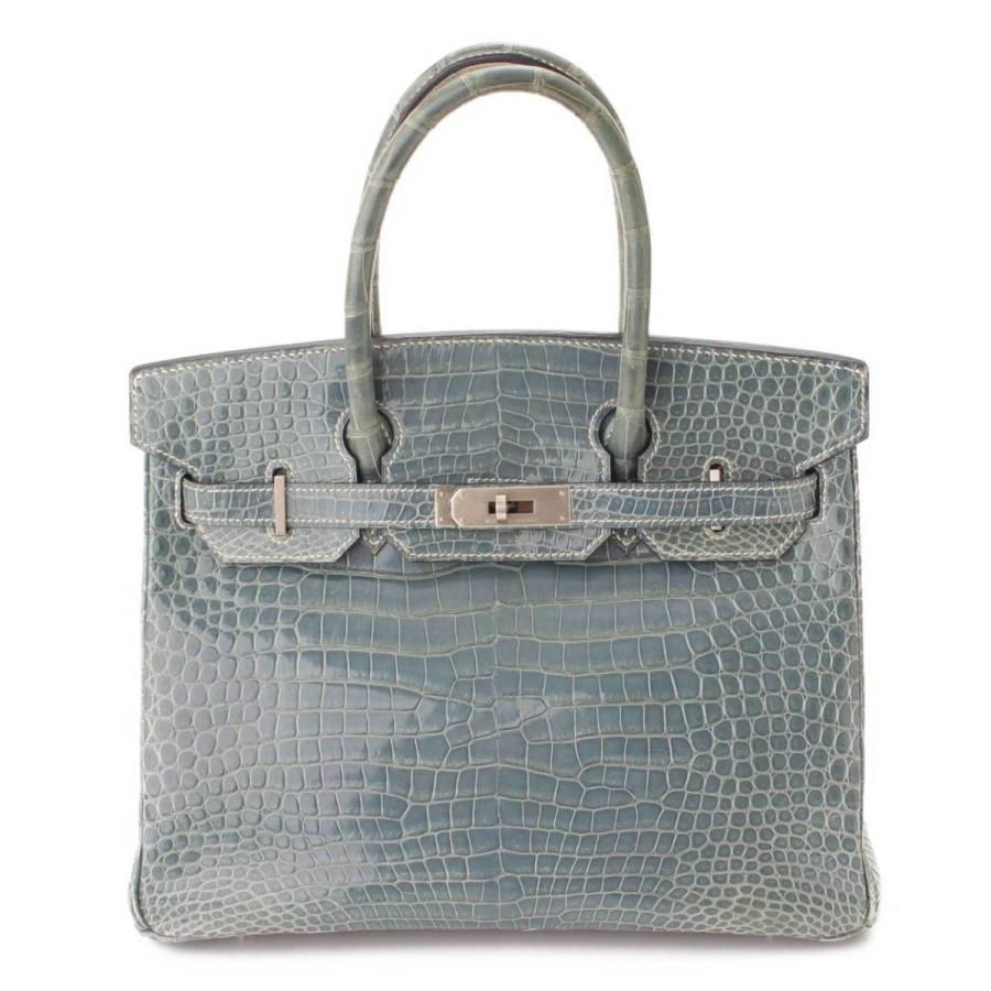HERMES 【エルメス】Hermes バーキン30 ポロサス ハンドバッグ 