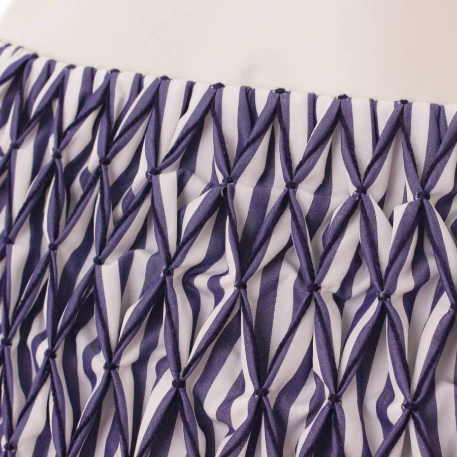 CHANEL 【シャネル】Chanel スモッキング スカート ギャザー  