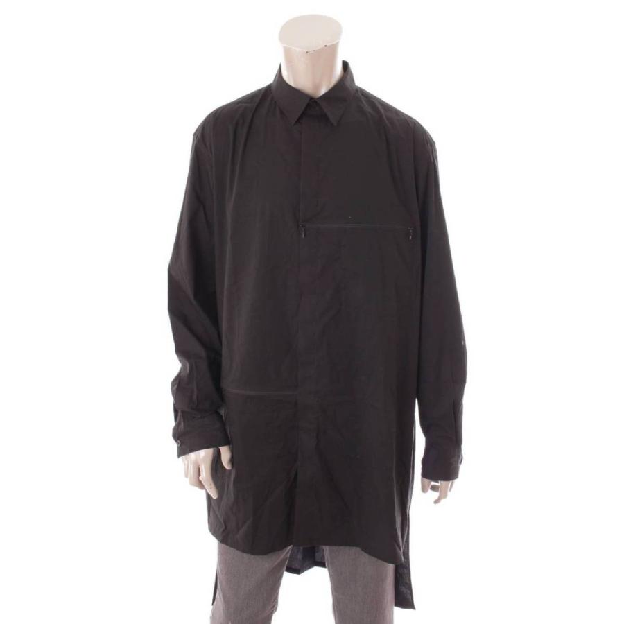 ワイスリー】Y-3 フロントファスナー クラシック ロングシャツ 